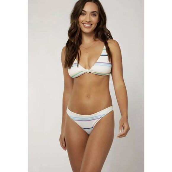 O'Neill VANILLA Lowtide Rockley Bikini Swim Bottom Size XL NEW + FAST SHIPPING - Picture 4 of 4